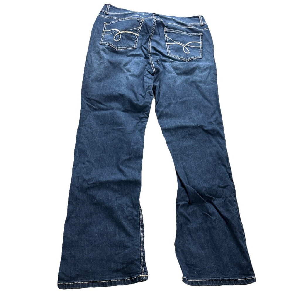 Wallflower Jeans The Luscious Curvey Women's 16 Plus Long 36x32 Blue